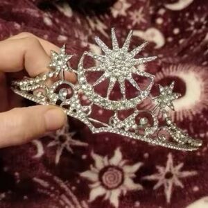 Elegant Silver Tiara